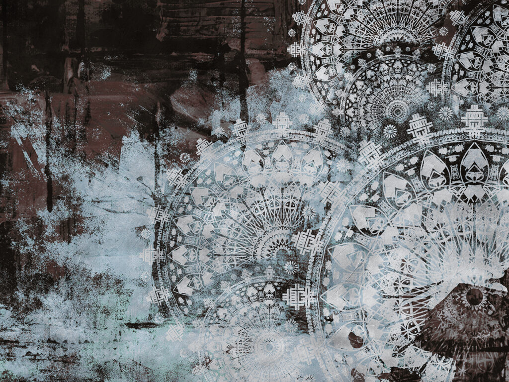 Cercles de dentelle — motif complet