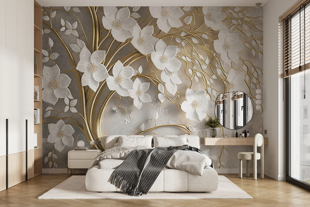 Branche d’arbre fleurie — intérieur 4