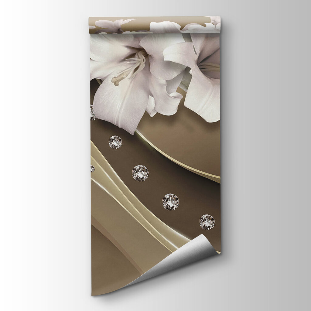 Fleurs aux reflets scintillants — vue du produit