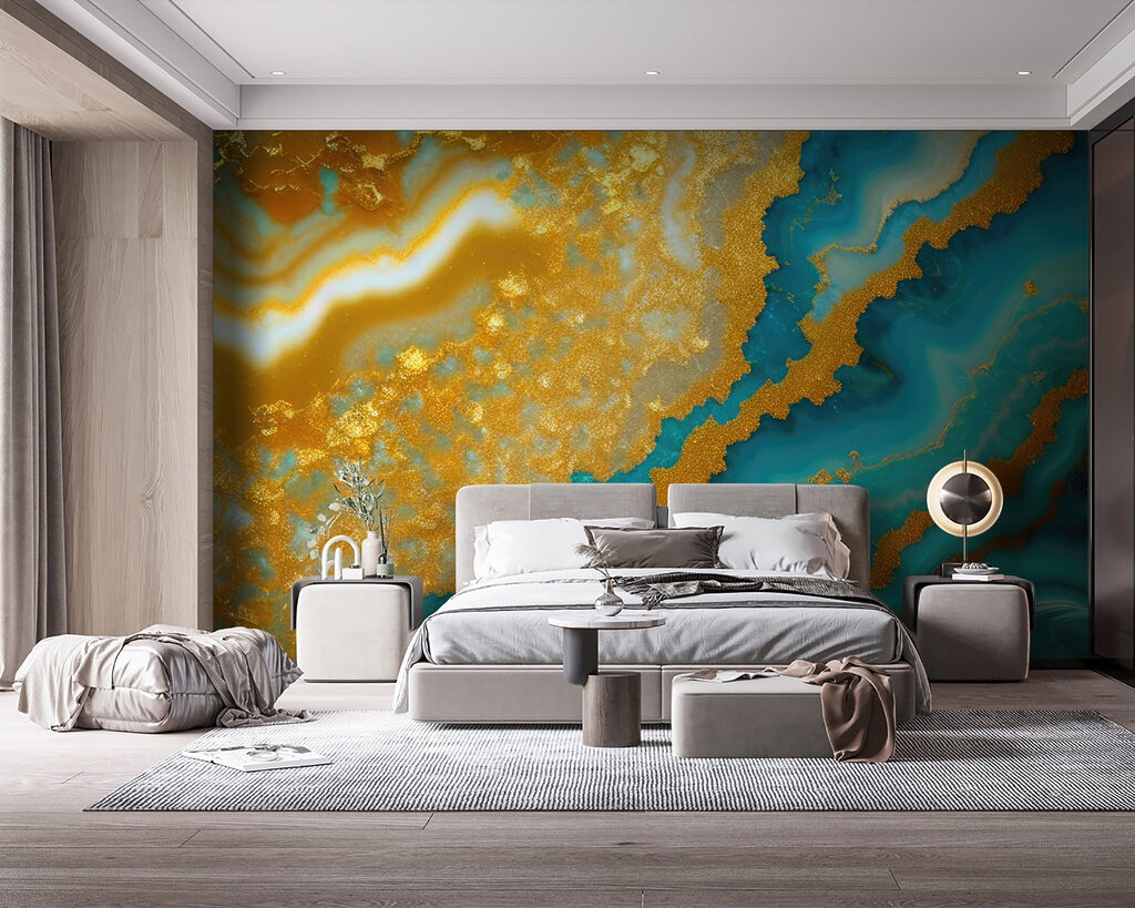 Motifs fluides et colorés — intérieur 1