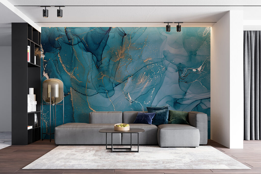 Courant de bleu profond — intérieur 4