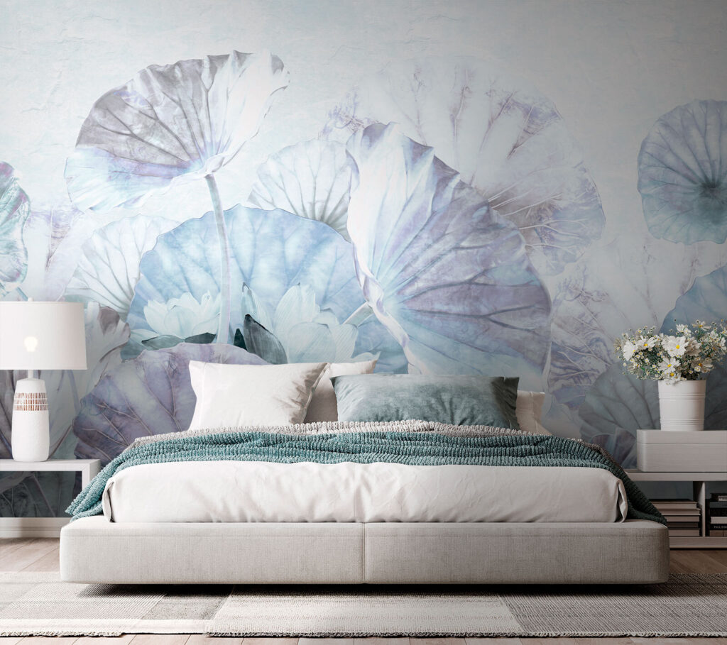 Feuilles délicates en pastel — intérieur 2