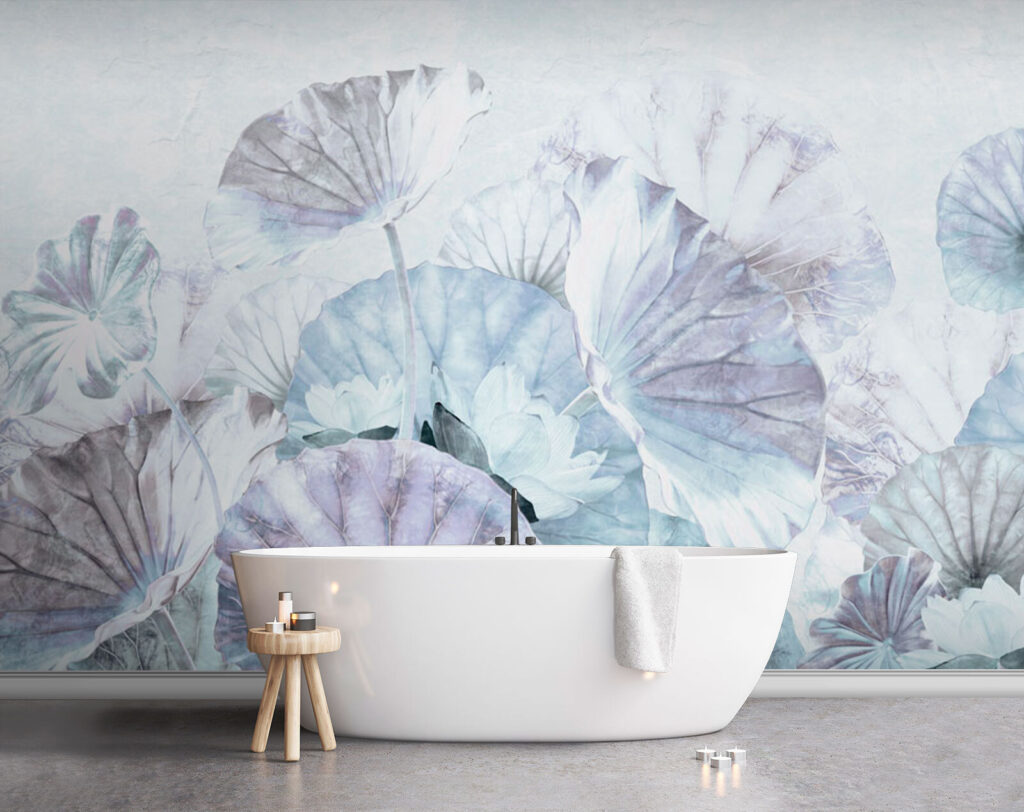 Feuilles délicates en pastel — intérieur 1