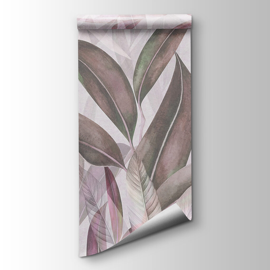 Longues feuilles pastel — vue du produit