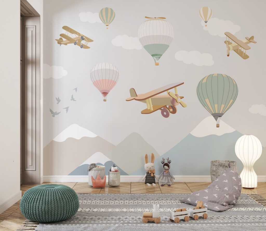 Montgolfières et petits avions — intérieur 3