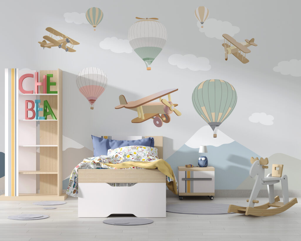 Montgolfières et petits avions — intérieur 4