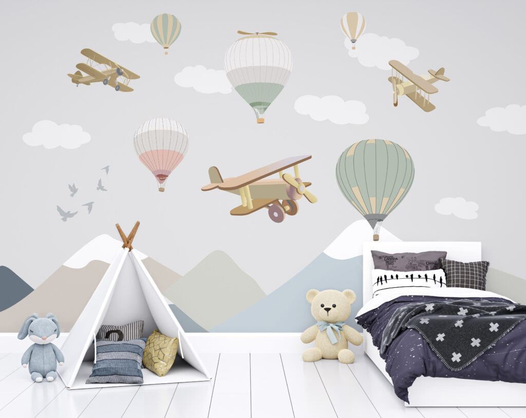 Montgolfières et petits avions — intérieur 5