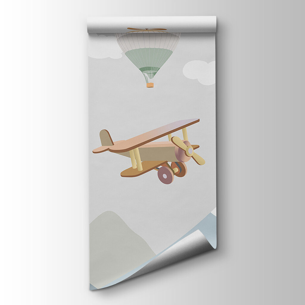 Montgolfières et petits avions — vue du produit