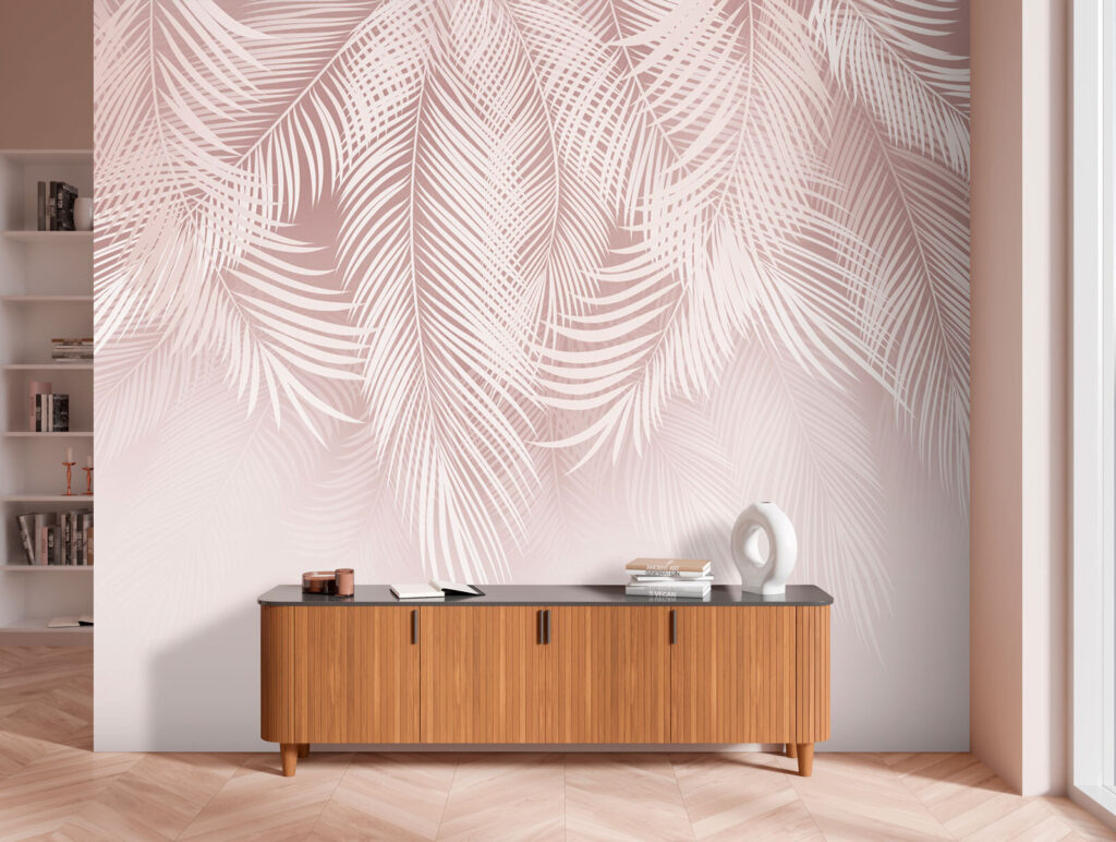 Frondes roses en silence — intérieur 2