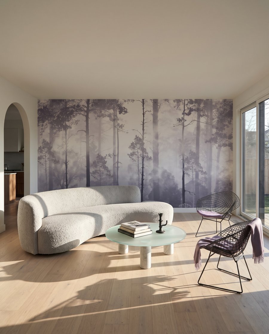 Hauts troncs dessinés — intérieur 2