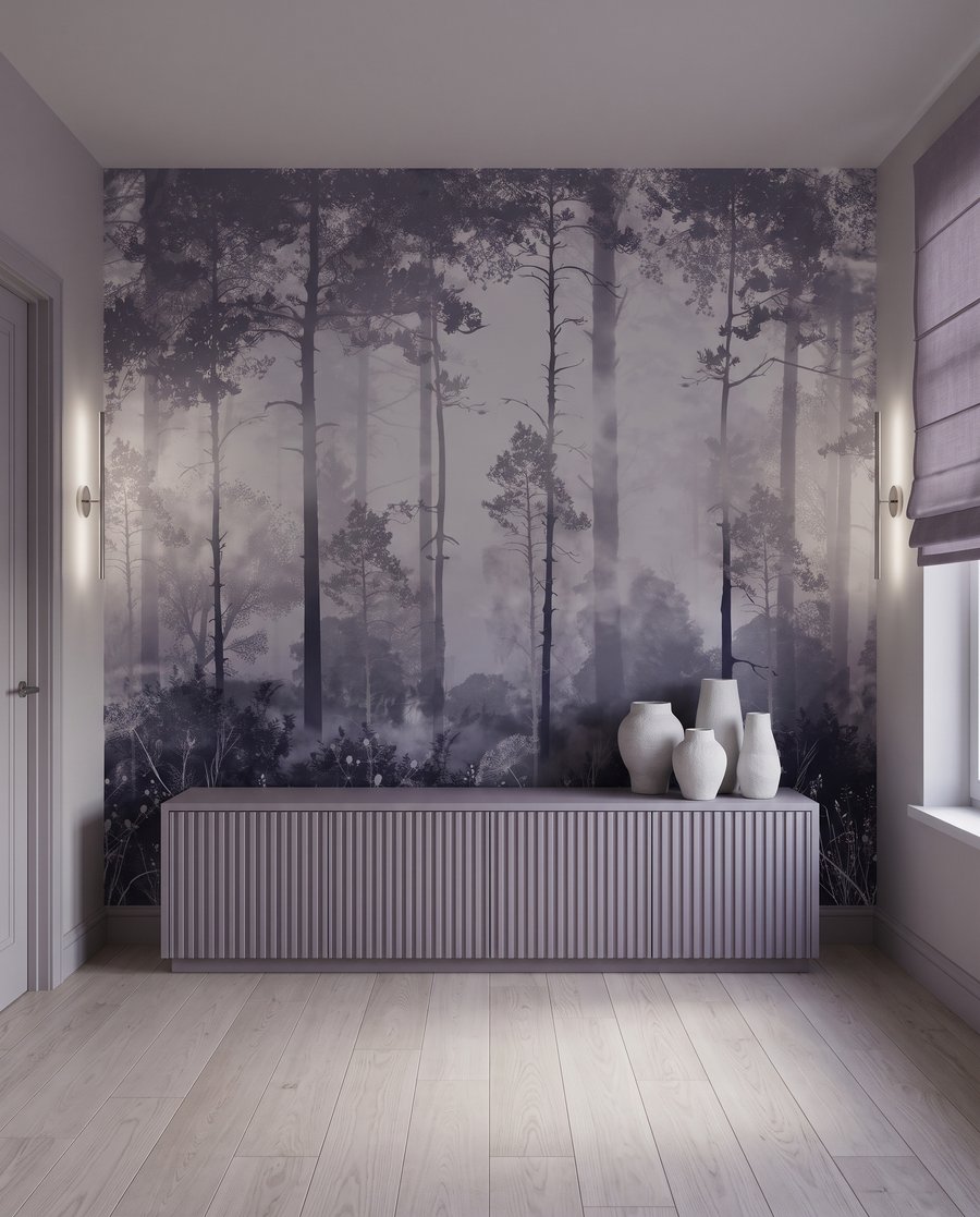 Hauts troncs dessinés — intérieur 4