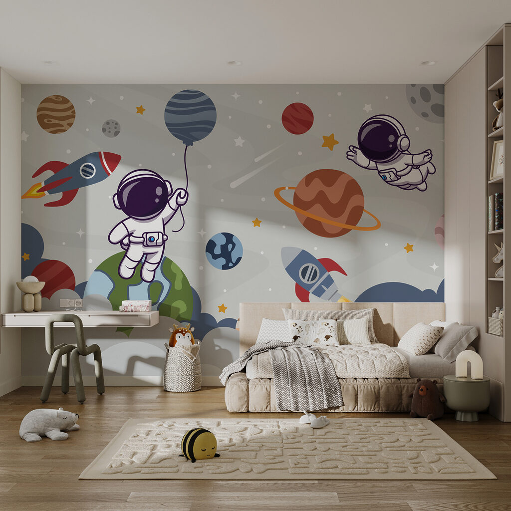 Astronautes dans l’espace — intérieur 6