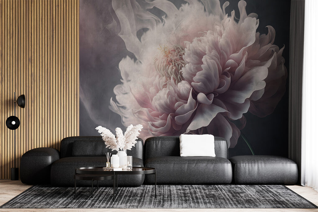 Fleur sur fond fumé — intérieur 7