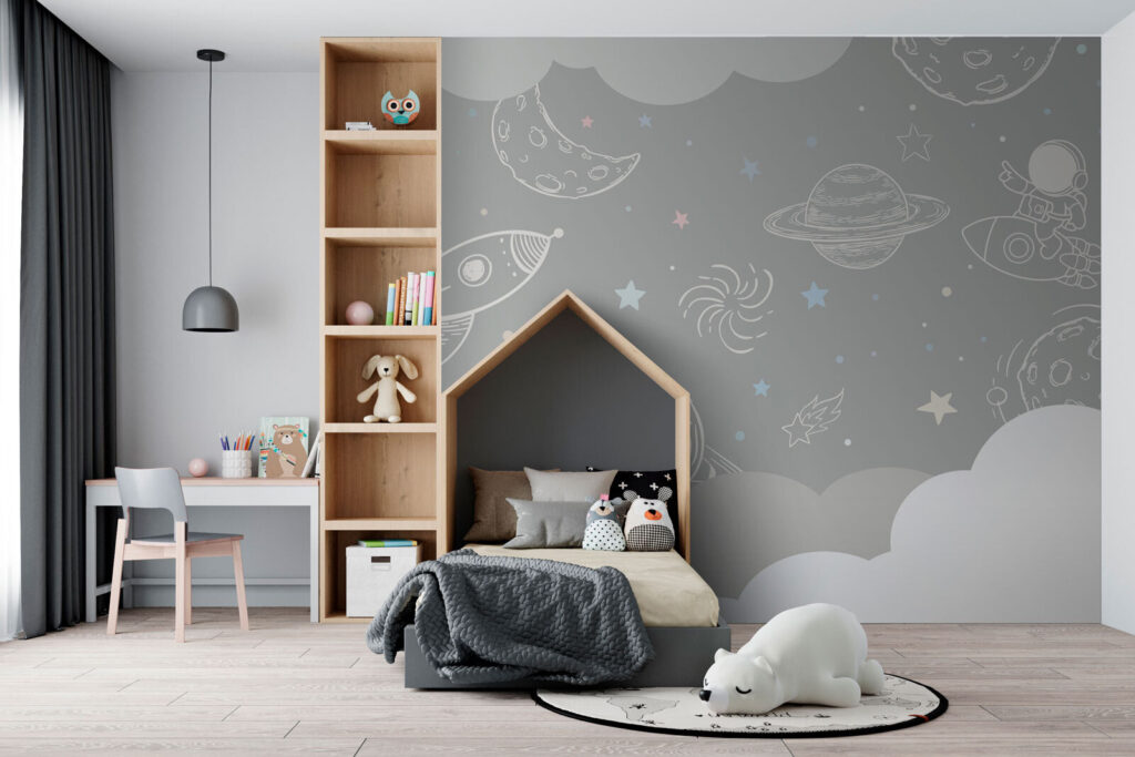 Croquis de l’espace dans un intérieur