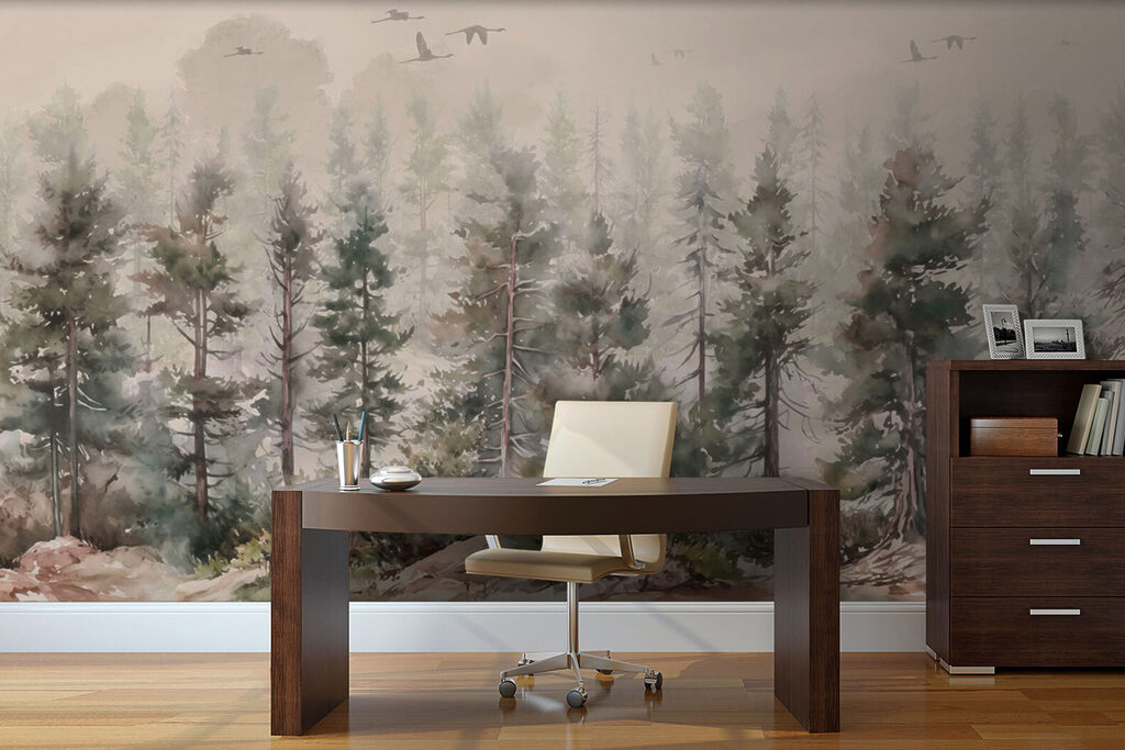 Pins parmi les rochers — intérieur 4