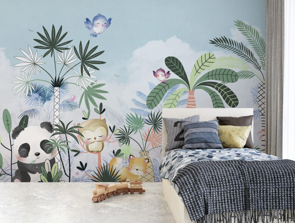 Singe et panda — intérieur 2