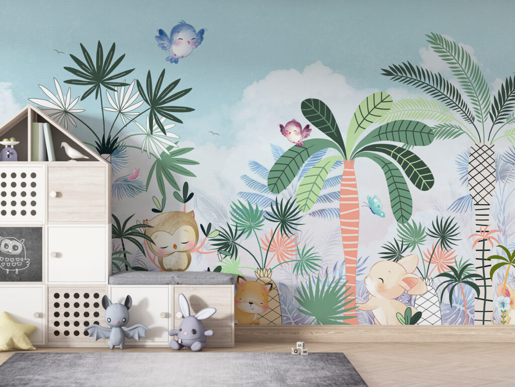Singe et panda — intérieur 3