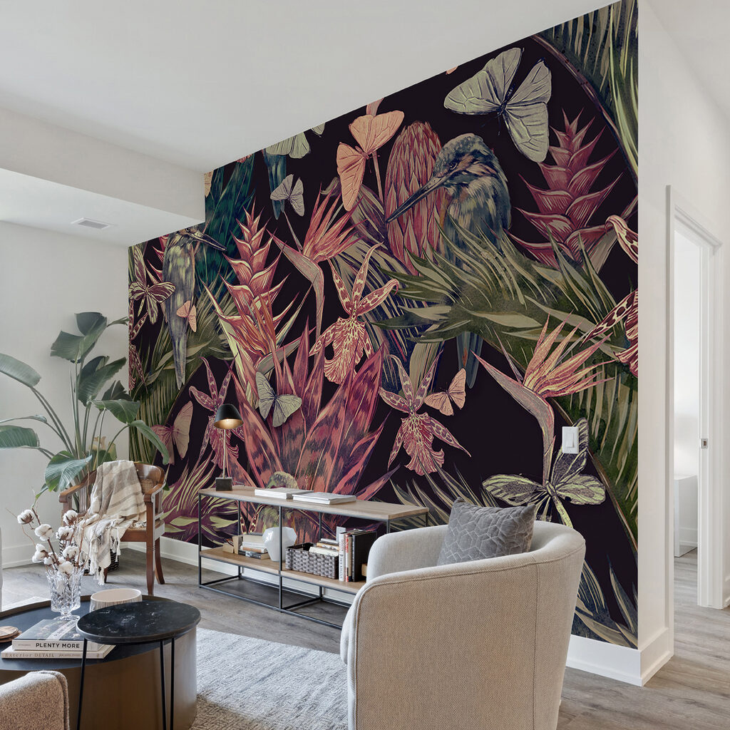 Oiseaux et plantes tropicales — intérieur 5