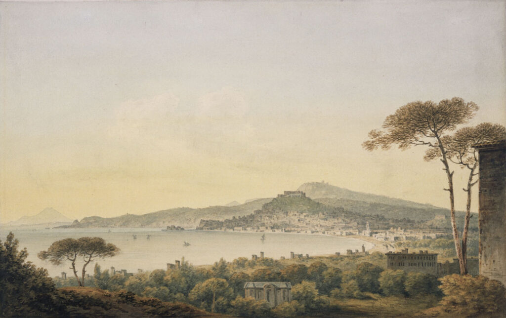 Collines autour de l’eau — motif complet