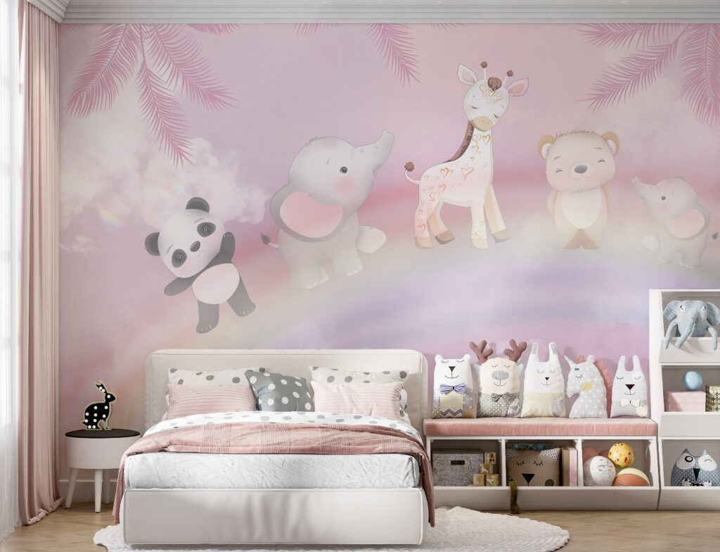 Animaux sur l’arc-en-ciel — intérieur 5