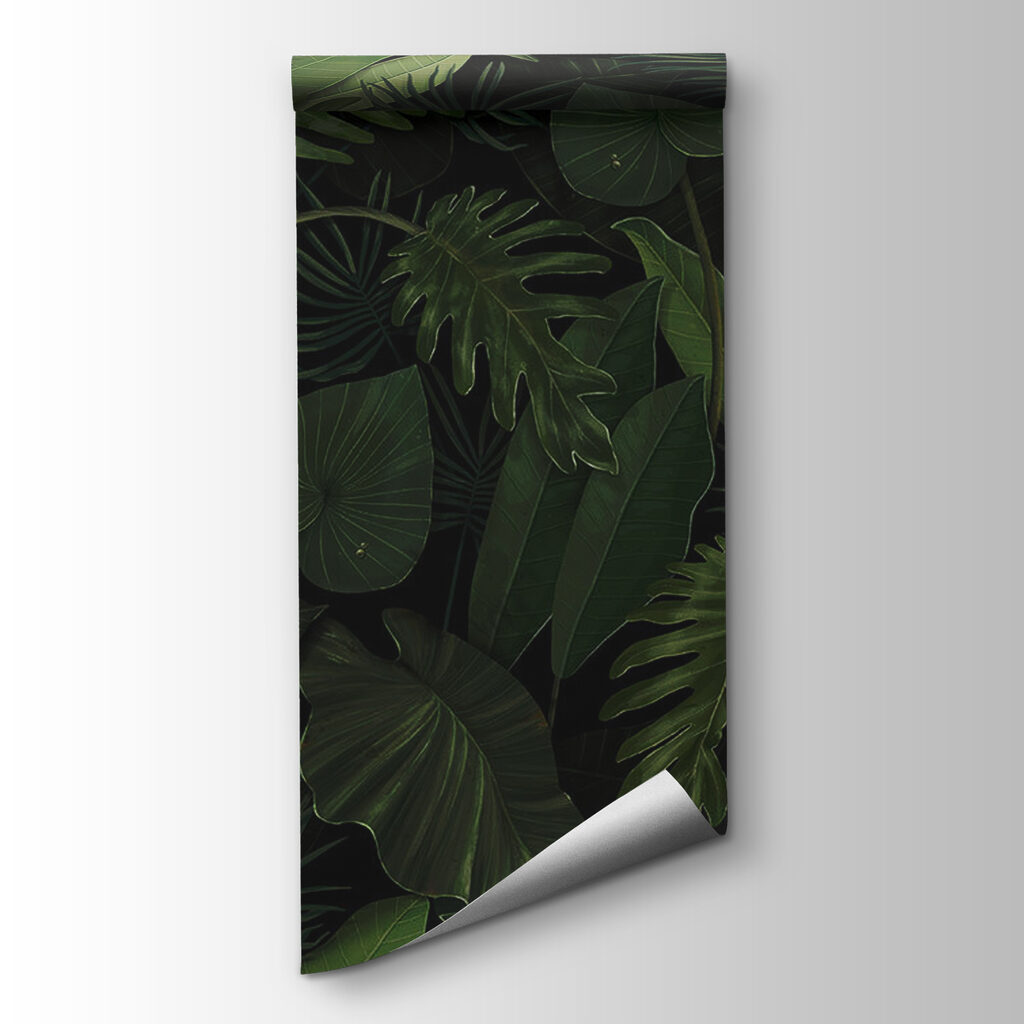 Motif de feuilles vertes — vue du produit