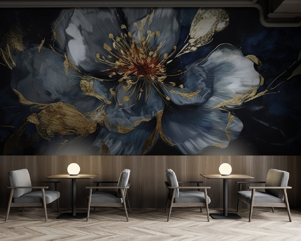 Fleur grande ouverte — intérieur 3