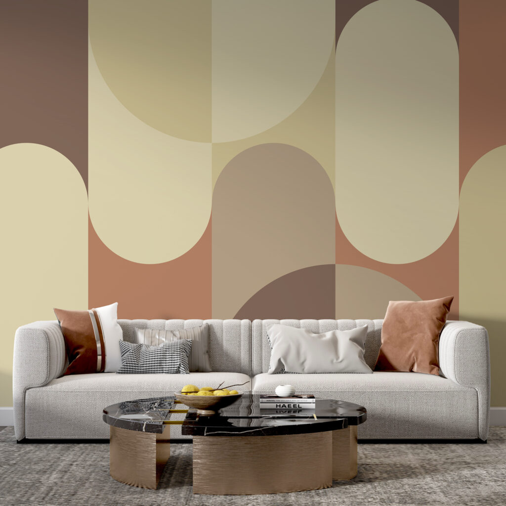 Arches et bandes verticales — intérieur 3