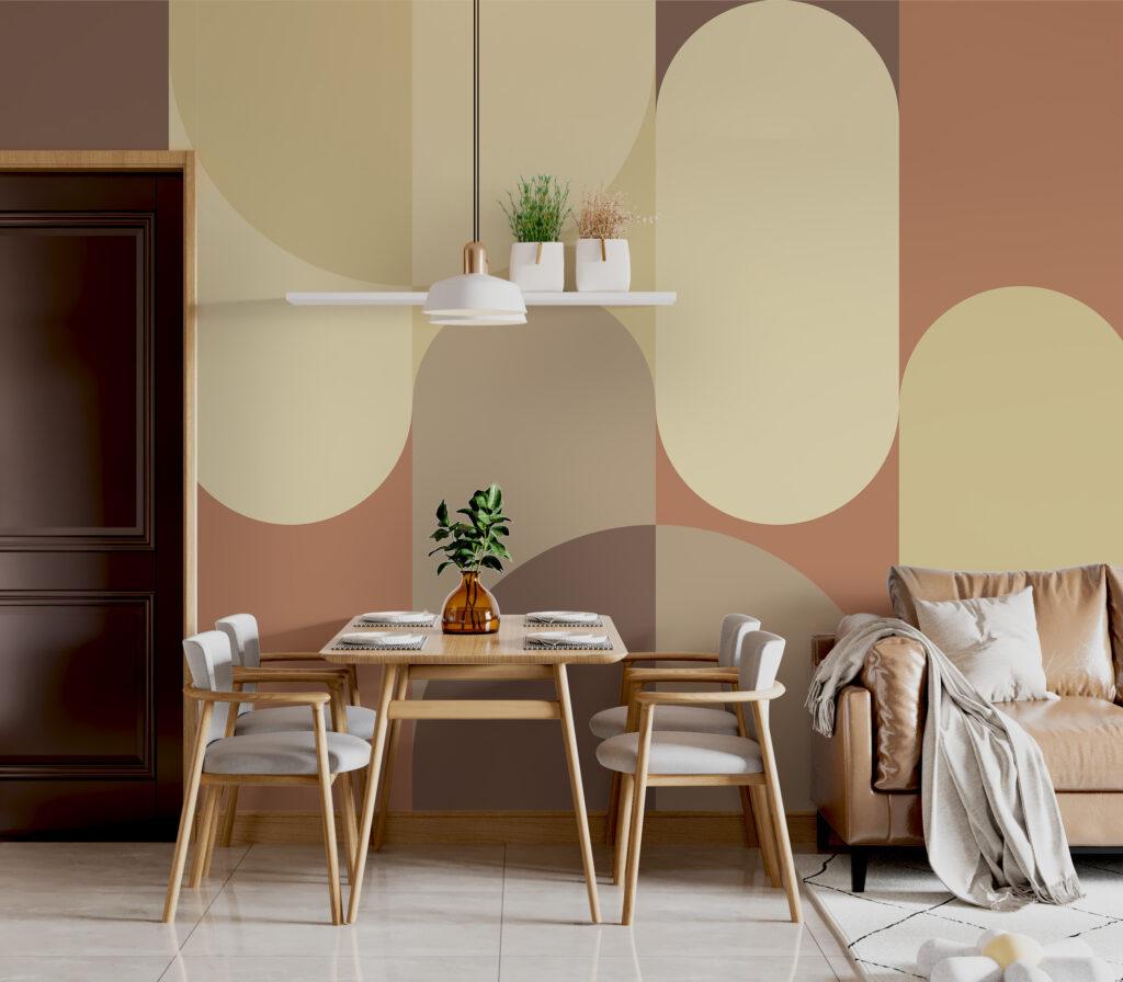 Arches et bandes verticales — intérieur 5