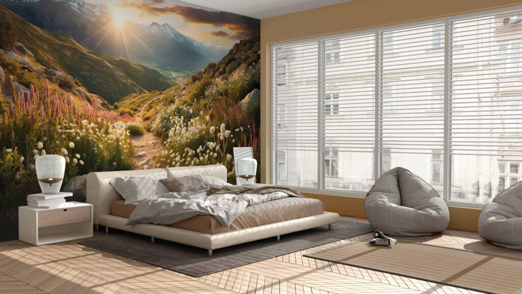 Rayons sur la vallée — intérieur 1