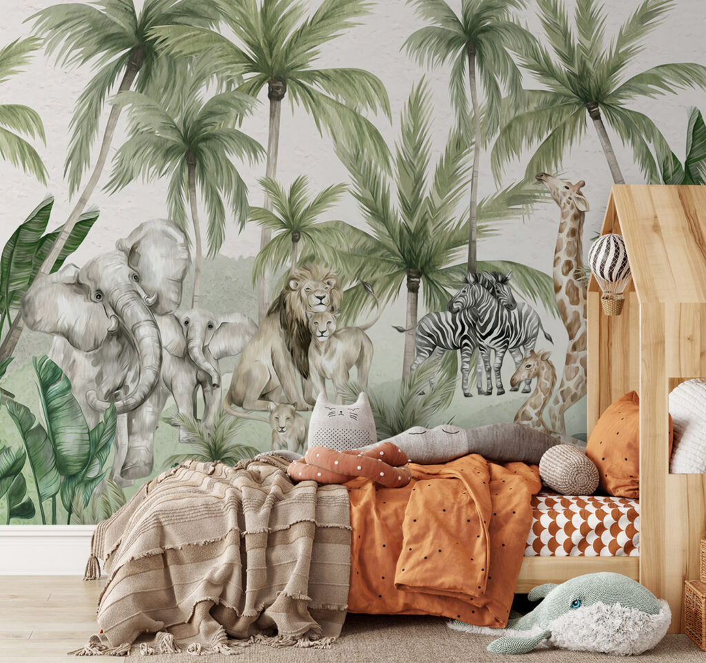 Éléphants dans la jungle — intérieur 3
