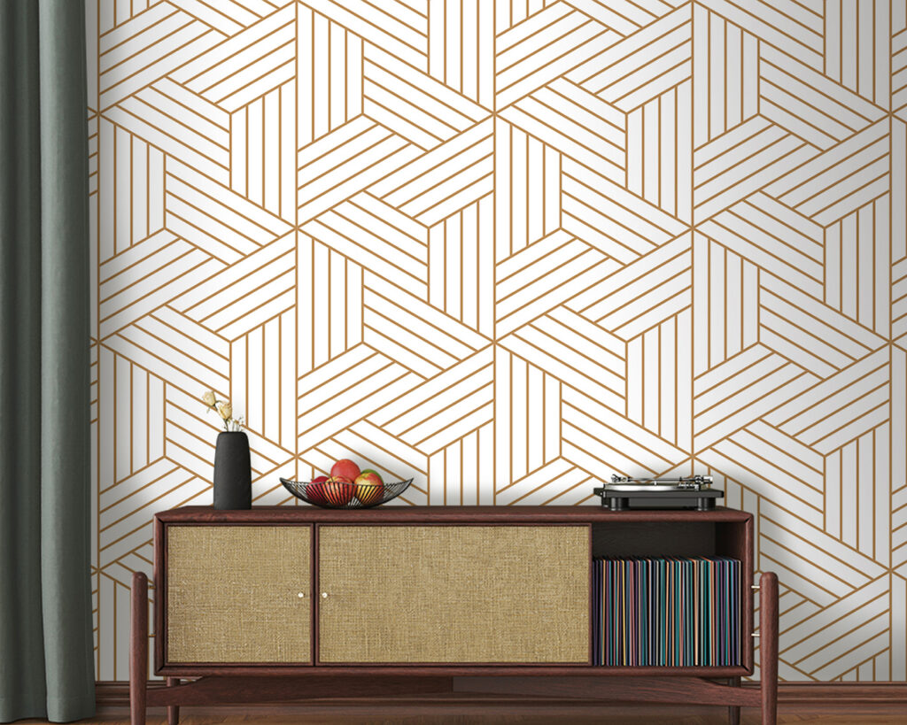 Lignes et carrés — intérieur 1