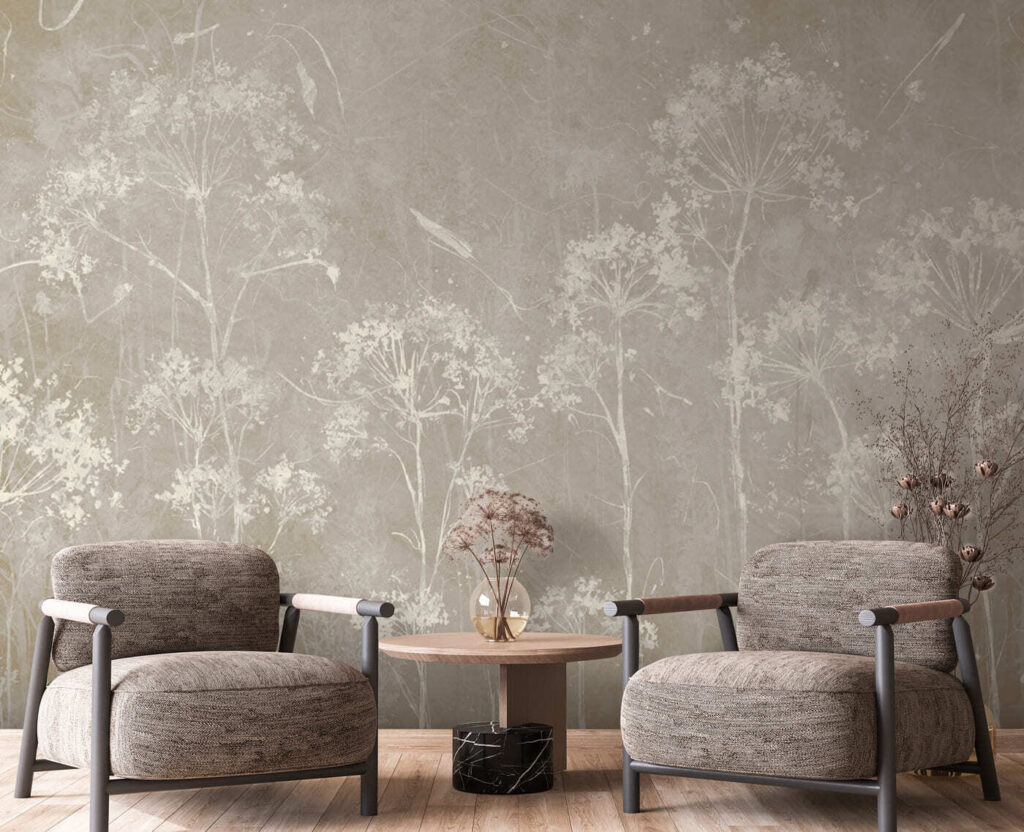 Fleurs espiègles dans un intérieur