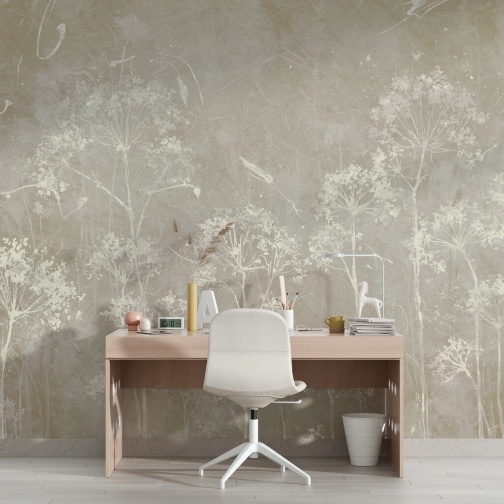 Fleurs espiègles dans un intérieur