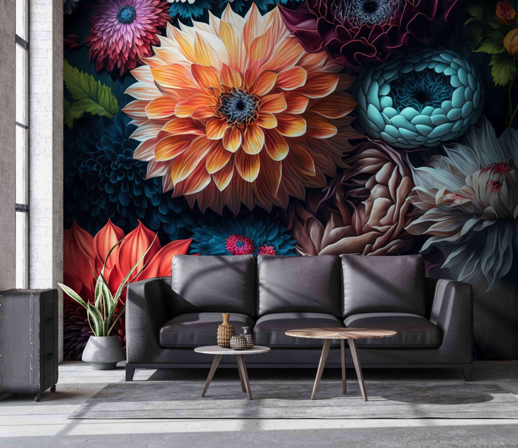 Fleurs hautes en couleur — intérieur 1