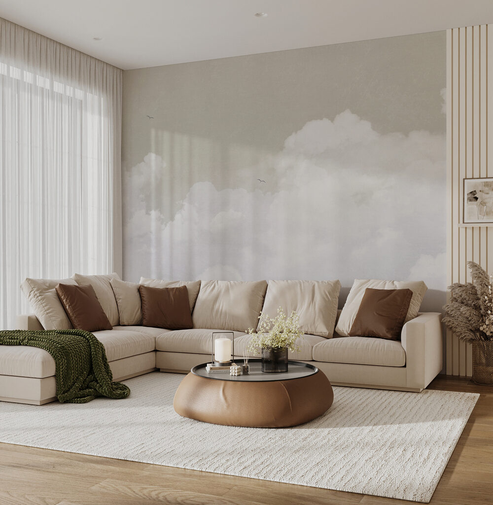 Nuages pastel paisibles — intérieur 3