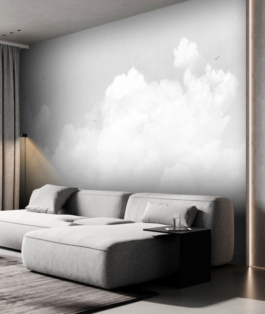 Nuages pastel paisibles — intérieur 1