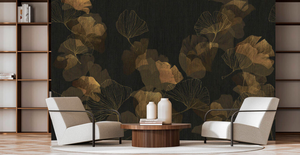 Élégantes feuilles rondes — intérieur 1
