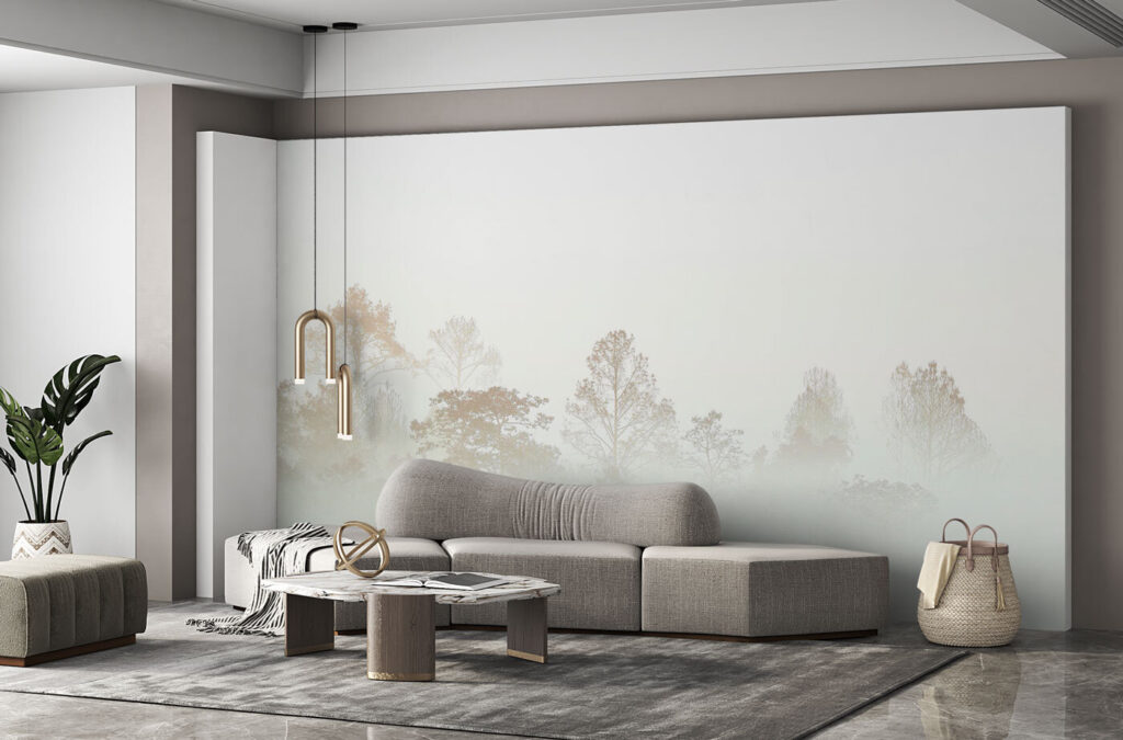 Lisière qui s’efface dans un intérieur