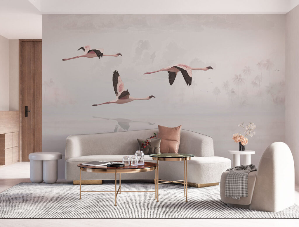 Oiseaux rasant l’eau — intérieur 2