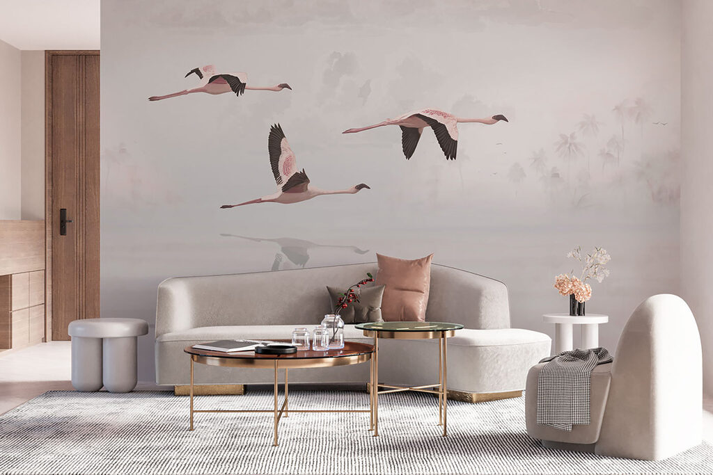 Oiseaux rasant l’eau — intérieur 4