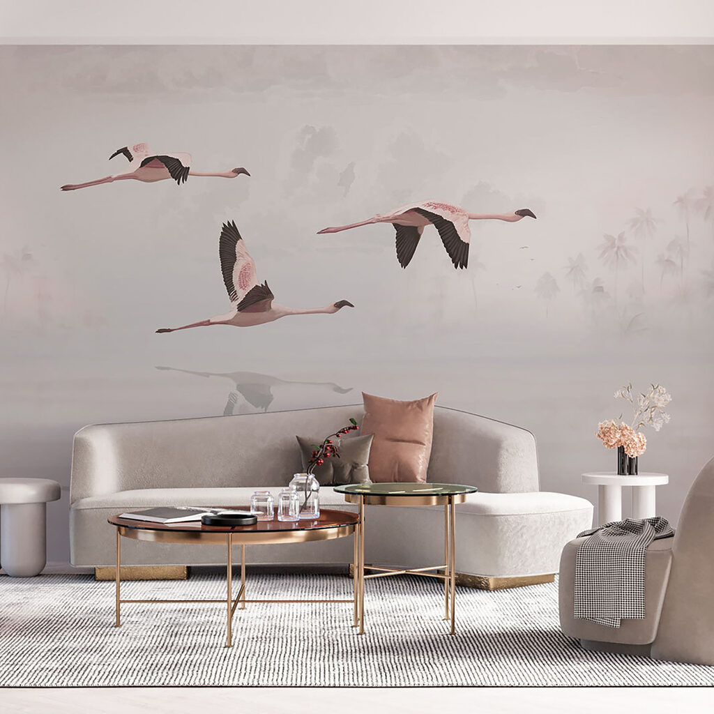 Oiseaux rasant l’eau — intérieur 5