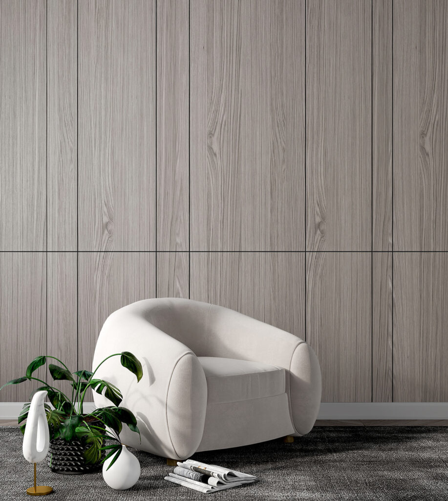 Lambris de bois gris — intérieur 1