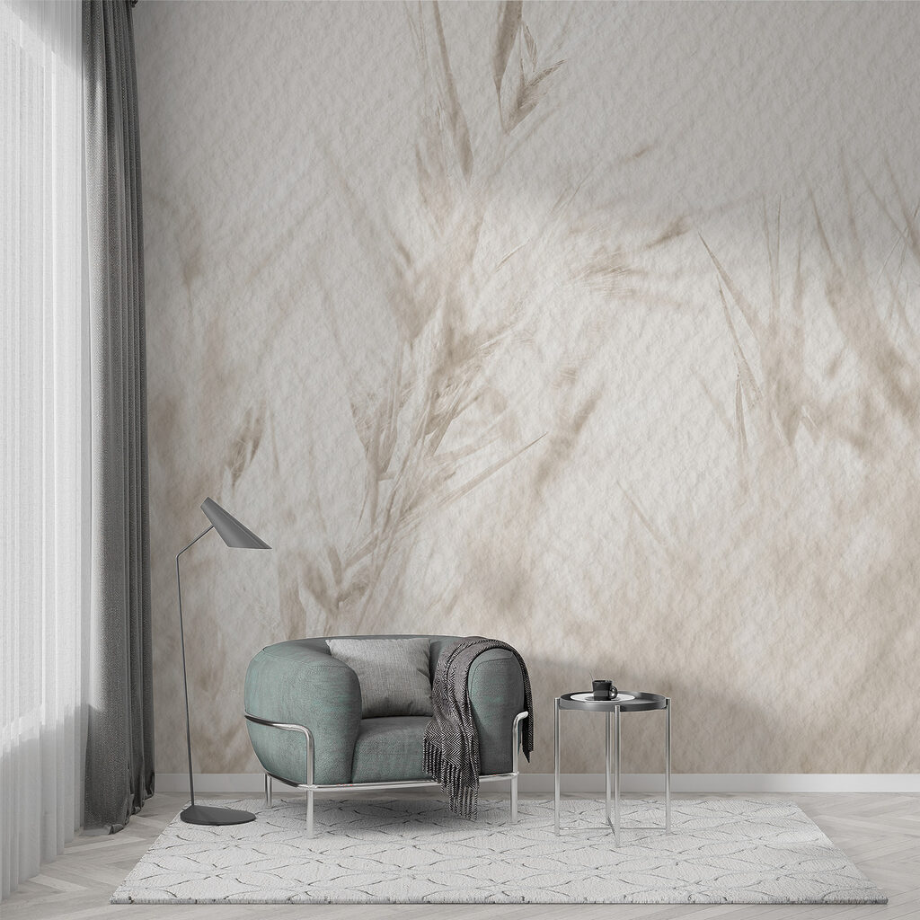 Herbes aux tons neutres — intérieur 3