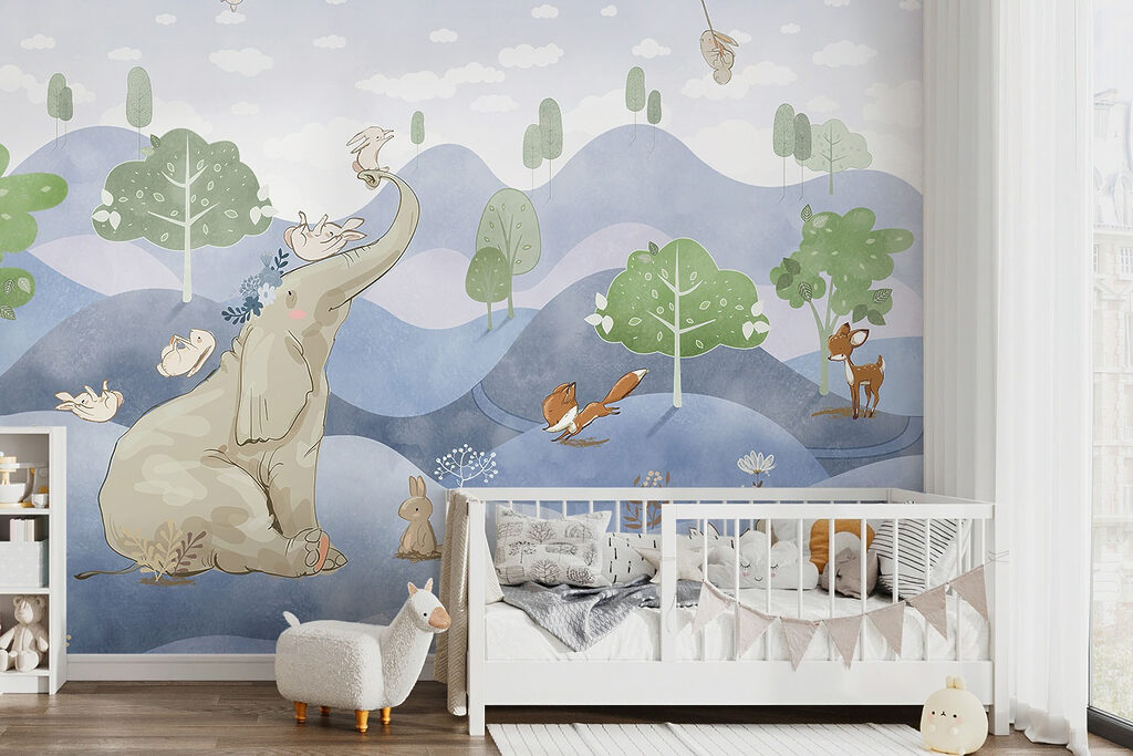 Lapins dans les collines — intérieur 3