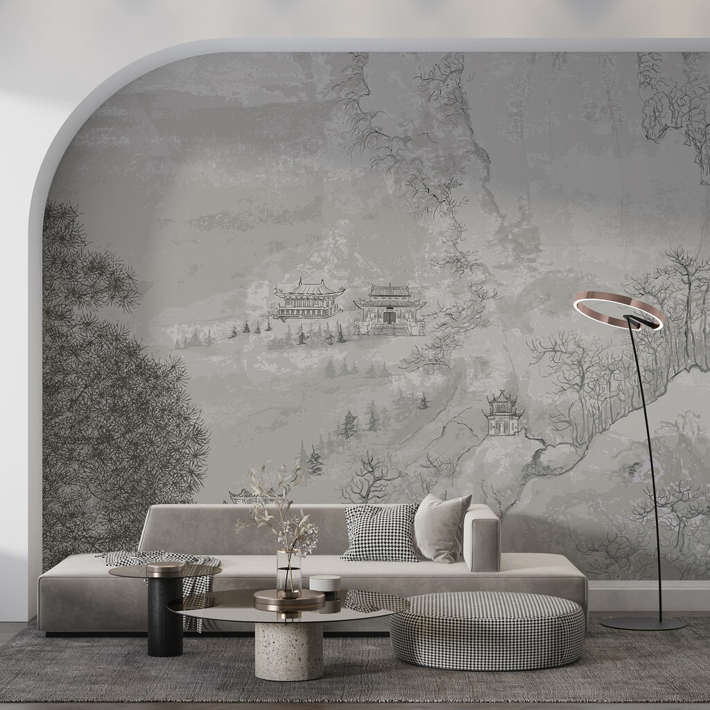 Paysage en grisaille — intérieur 1