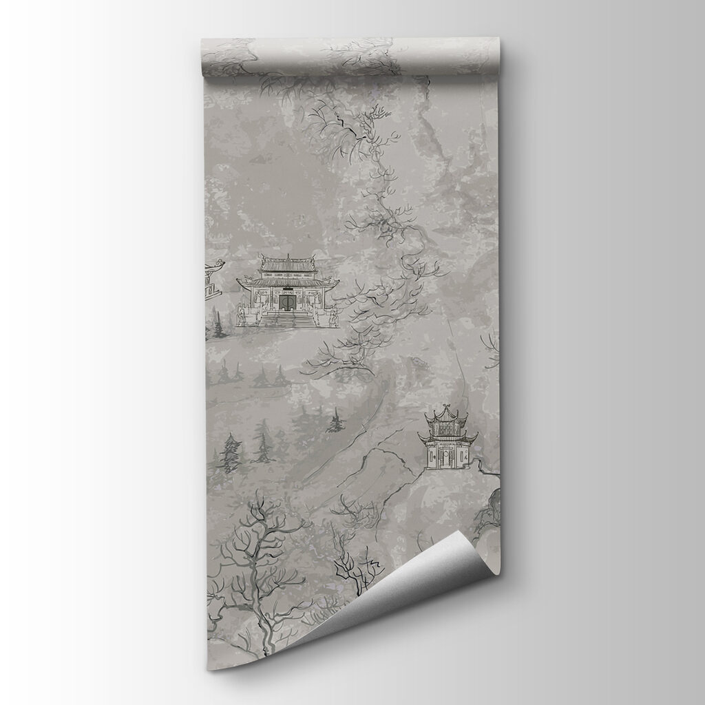 Paysage en grisaille — vue du produit