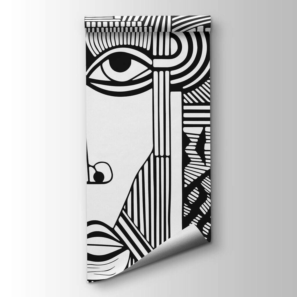 Visage aux grands yeux — vue du produit