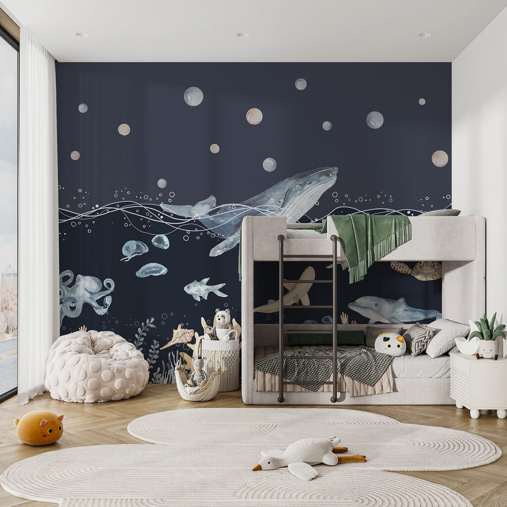 Baleine et jardin corallien — intérieur 7