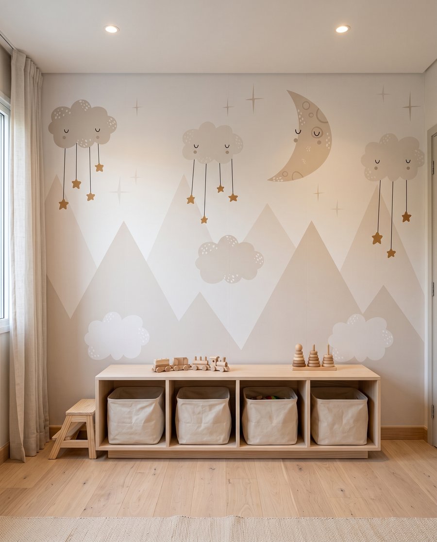 Lune sur les sommets — intérieur 1