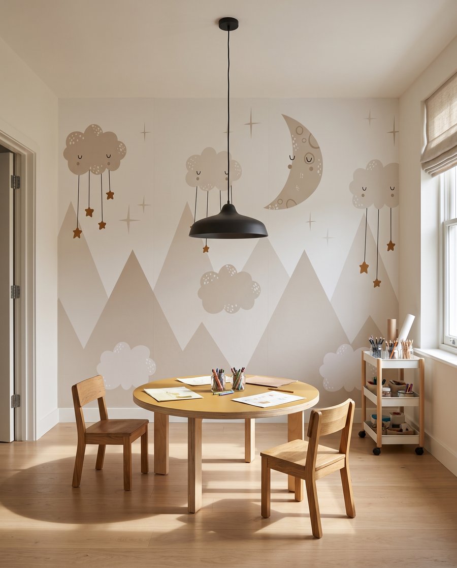Lune sur les sommets — intérieur 3